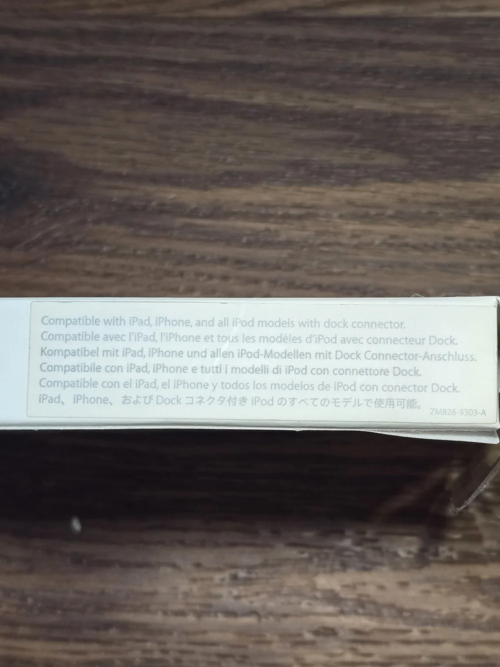 Apple Dock Connector to USB Cable - White